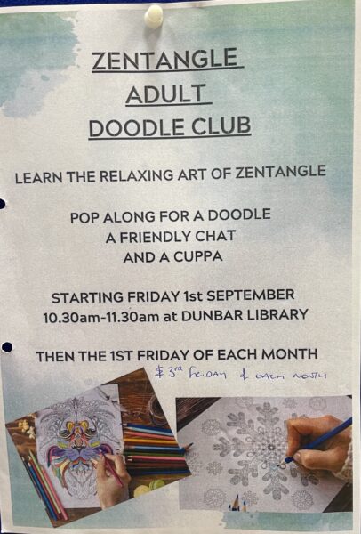 Zentangle Adult Doodle Club