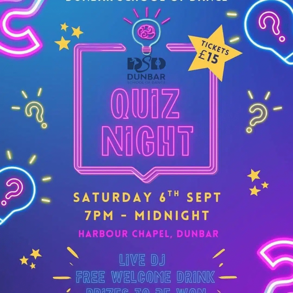 Dunbar School of Dance Quiz Night @ Harbour Chapel